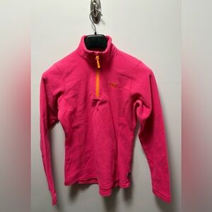 Helly Hansen Vibrant Pink Fleece with Orange Accents